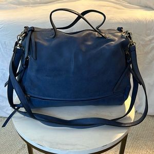 Blue handbag